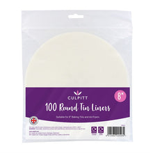 Load image into Gallery viewer, 100 Round Tin Liners