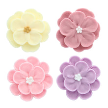 Load image into Gallery viewer, Assorted Wild Roses Sugar Pipings - Pack of 12 (Click & Collect Only)