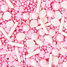 Load image into Gallery viewer, Magical Sprinkle Mixes - 100g (Pink Hearts & Flowers Mix)