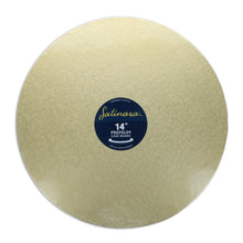 Load image into Gallery viewer, Pale Gold Round Cake Drum