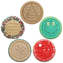 Load image into Gallery viewer, Christmas Cookie Stamp Set of 7 - 'Tis the Season!