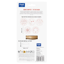 Load image into Gallery viewer, Christmas Cookie Stamp Set of 7 - 'Tis the Season!