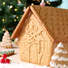 Load image into Gallery viewer, Christmas Cookie Cutters & Stamps - Gingerbread House (Set of 3)