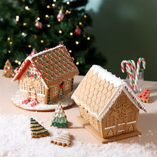Load image into Gallery viewer, Christmas Cookie Cutters & Stamps - Gingerbread House (Set of 3)