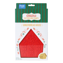 Load image into Gallery viewer, Christmas Cookie Cutters & Stamps - Gingerbread House (Set of 3)