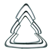 Load image into Gallery viewer, Christmas Cookie Cutter Set of 3 - Christmas Trees