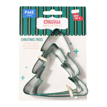 Load image into Gallery viewer, Christmas Cookie Cutter Set of 3 - Christmas Trees