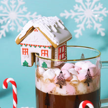 Load image into Gallery viewer, Christmas Cookie Cutters - Mini Gingerbread House - Mug Hugger (Set of 3)