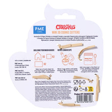 Load image into Gallery viewer, Christmas Cookie Cutters - Mini Gingerbread House - Mug Hugger (Set of 3)