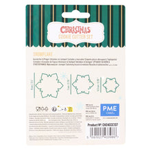 Load image into Gallery viewer, Christmas Cookie Cutter Set of 3 - Snowflakes