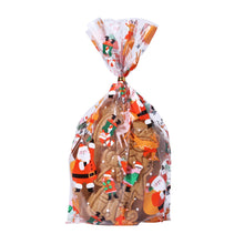 Load image into Gallery viewer, 20 Christmas Plastic Treat Bags - Santa's Workshop