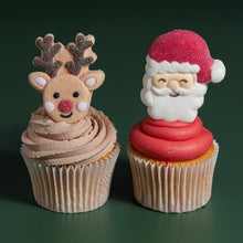 Load image into Gallery viewer, Santa & Rudolph Marshmallow Treats Pk/12 (180g / 6.34oz)