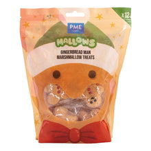 Load image into Gallery viewer, Gingerbread Man Marshmallow Treats Pk/12 (180g / 6.34oz)