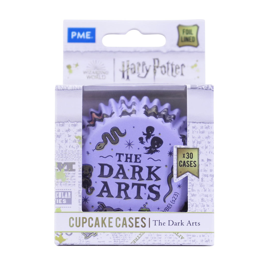 PME Harry Potter Foil-Lined Cupcake Cases, Pack of 30, The Dark Arts
