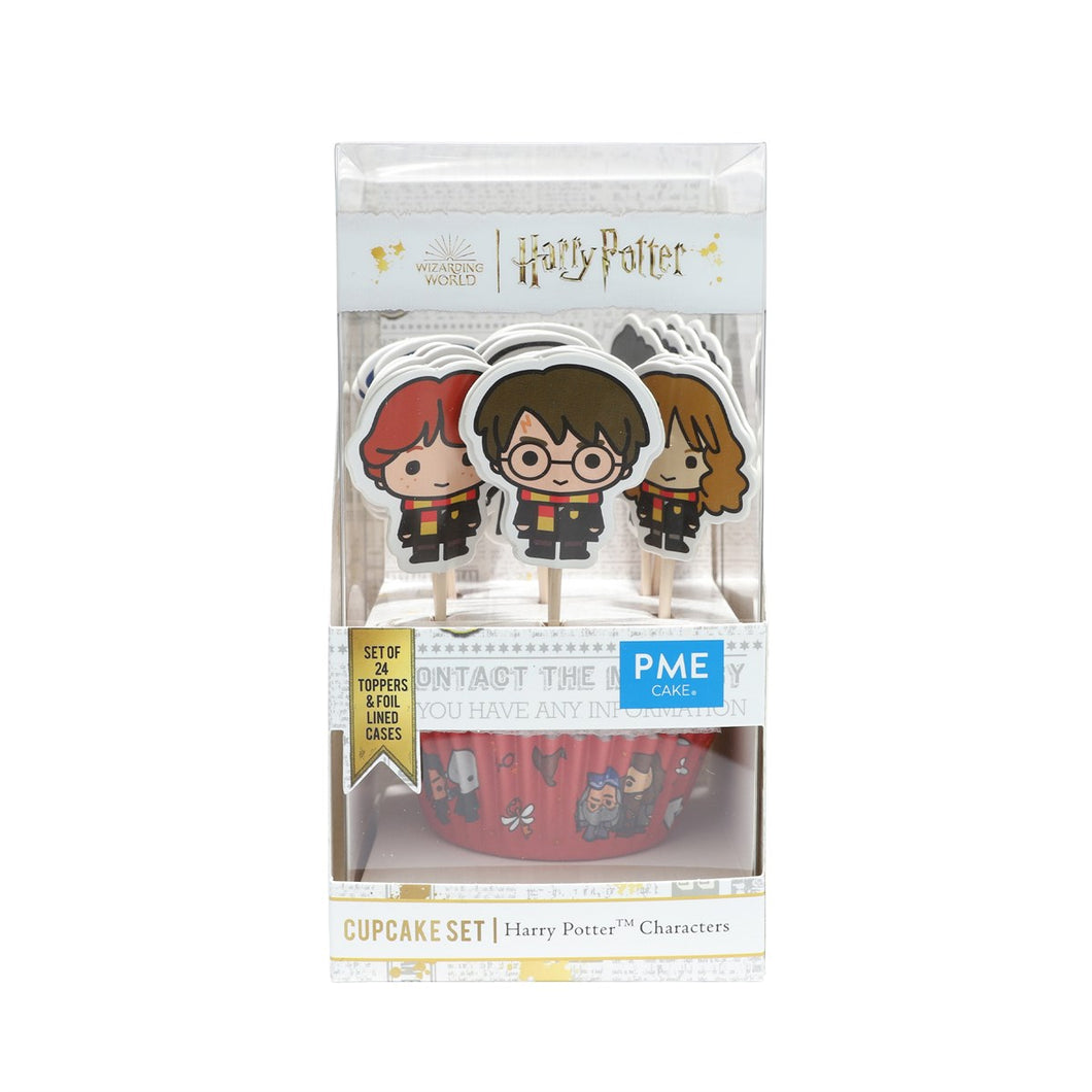 PME Harry Potter Cupcake Cases & Topper Set of 24, Characters