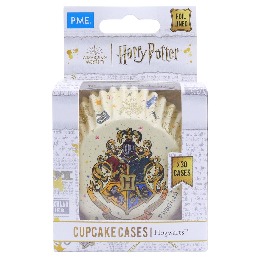 PME Harry Potter Foil-Lined Cupcake Cases, Pack of 30, Hogwarts School
