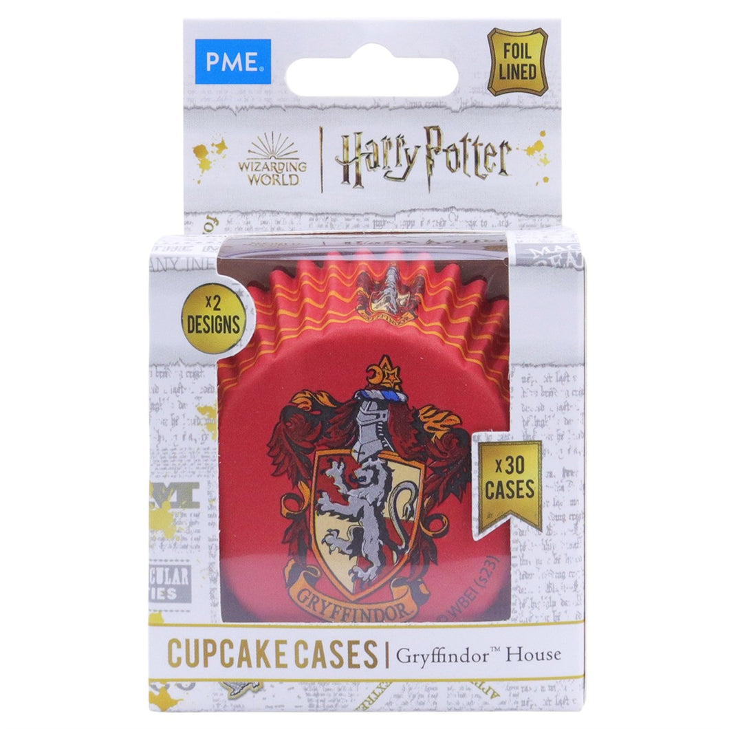 PME Harry Potter Foil-Lined Cupcake Cases, Pack of 30, Gryffindor