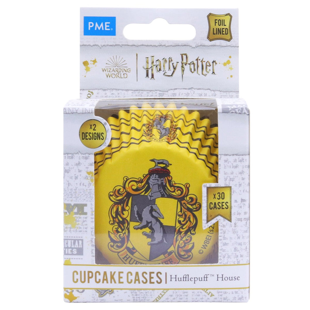 PME Harry Potter Foil-Lined Cupcake Cases, Pack of 30, Hufflepuff