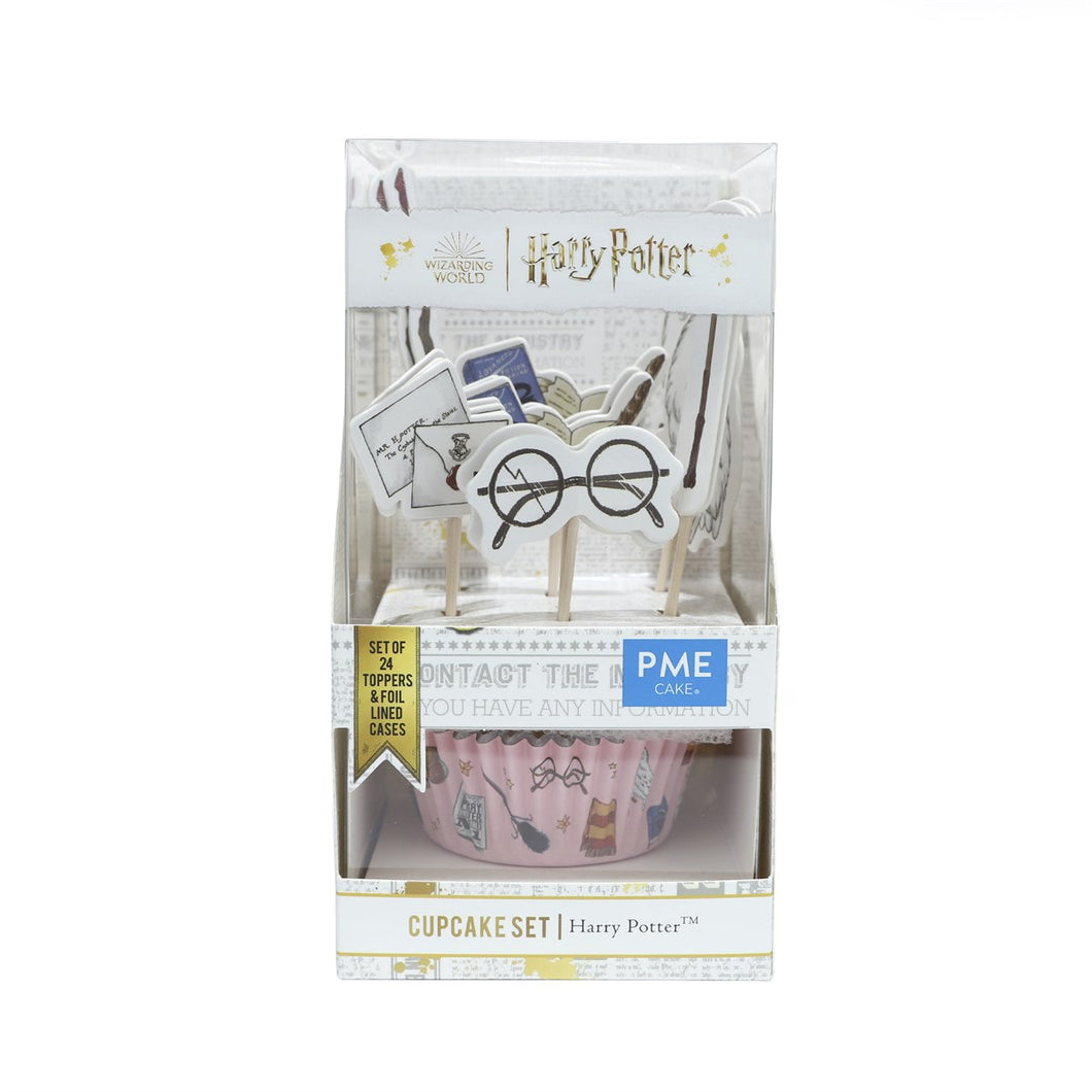 PME Harry Potter Cupcake Cases & Topper Set of 24, Harry Potter