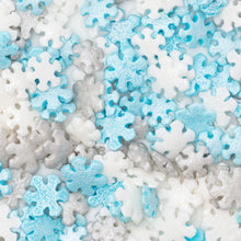 Load image into Gallery viewer, Christmas Sprinkle Charms - Snowflakes (25g / 0.9oz)