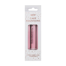 Load image into Gallery viewer, Cake Fountain Candles Pink Ombre