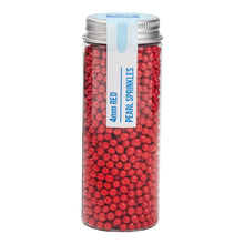 Load image into Gallery viewer, 4mm Pearl Sprinkles - Red (74g / 2.61oz)
