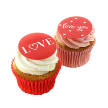 Load image into Gallery viewer, Love Sugar Plaques - Pack of 15 (CLICK & COLLECT ONLY)