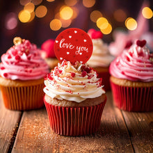 Load image into Gallery viewer, Love Sugar Plaques - Pack of 15 (CLICK & COLLECT ONLY)