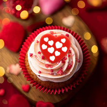 Load image into Gallery viewer, Red And Pink Assorted Sugar Hearts - Pack of 12 (CLICK & COLLECT ONLY)