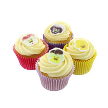 Load image into Gallery viewer, Pansies Sugar Decorations - Pack of 16 (CLICK & COLLECT ONLY)
