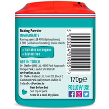Load image into Gallery viewer, Baking Powder 170g