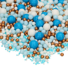 Load image into Gallery viewer, Blue Celebration Soft Pearls Mix 80g