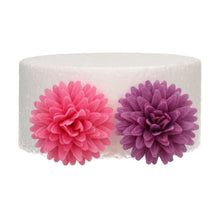 Load image into Gallery viewer, Mix Medium Pompom/Daisy Deluxe Wafer Flowers Pack Of 12