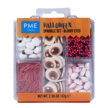 Load image into Gallery viewer, 5-in-1 Halloween Sprinkle Set - Bloody Eyes (105g)