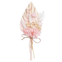 Load image into Gallery viewer, Gold, Pink & White Palm Spear Bouquet