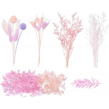 Load image into Gallery viewer, Pink, Lilac & White Deluxe Mixed Dried Flower Box