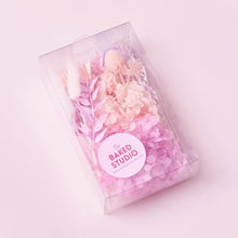 Load image into Gallery viewer, Pink, Lilac & White Deluxe Mixed Dried Flower Box