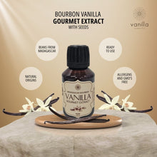 Load image into Gallery viewer, Bourbon Gourmet Vanilla Extract With Seeds