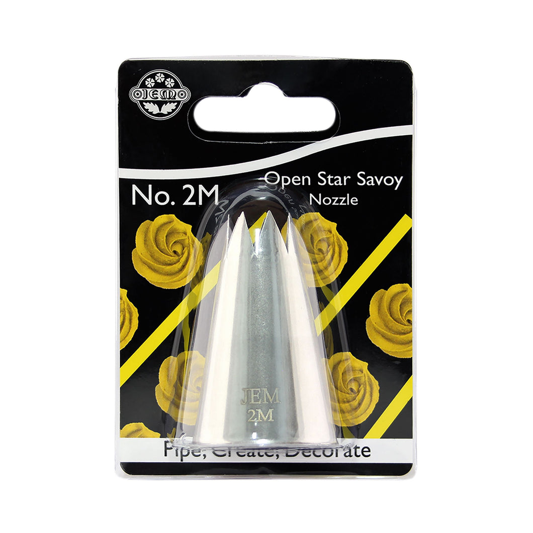 No. 2M Open Star Savoy Nozzle