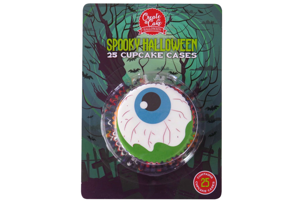Halloween Eyeball Cupcake Cases - Pack of 25