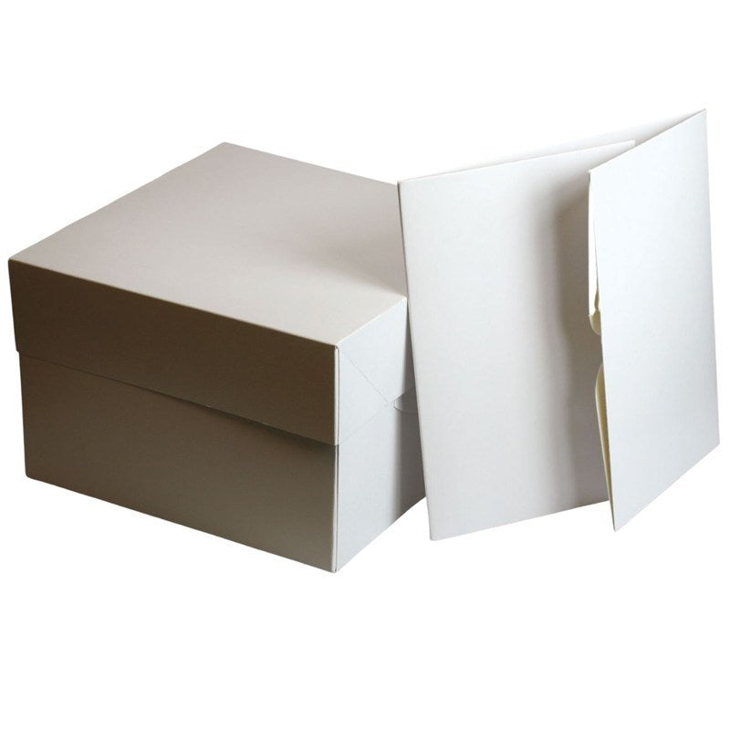 Standard White Cake Box & Lid