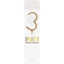 Load image into Gallery viewer, Numeral Glitz Party Sparkler