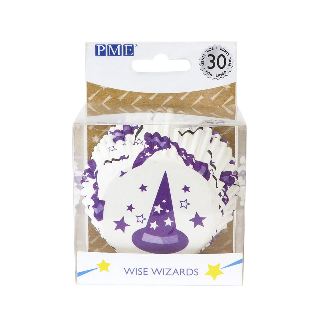 Wise Wizards Foil Lined Cupcake Cases
