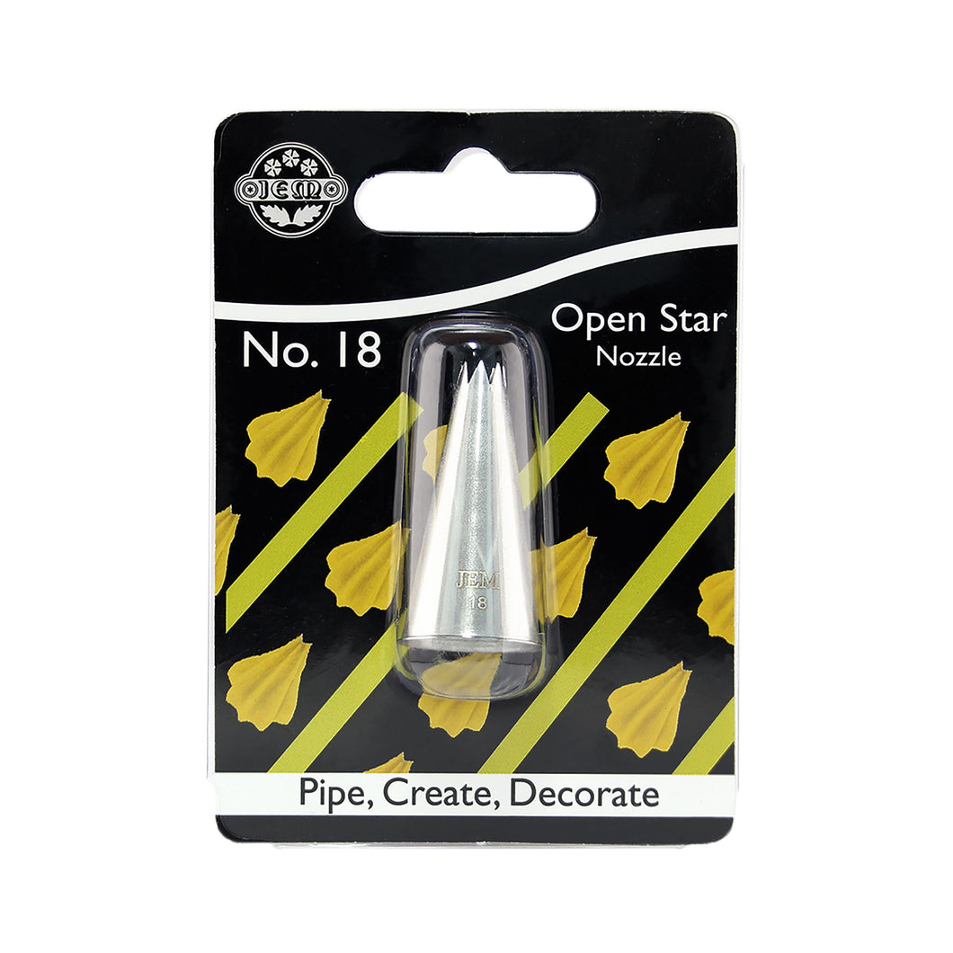 No. 18 Open Star Nozzle