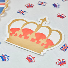 Load image into Gallery viewer, Gold Crown Coronation Party Paper Napkins