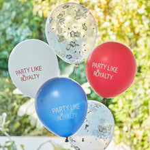 Load image into Gallery viewer, Coronation Party Balloons