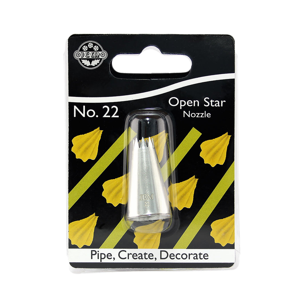 No. 22 Open Star Nozzle