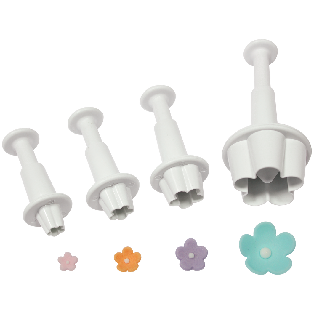 Floral Plunger Cutters - Flower Blossom