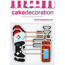 Load image into Gallery viewer, Gaming Party Cupcake Toppers
