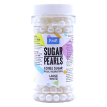 Load image into Gallery viewer, Large Sugar Pearls - White
